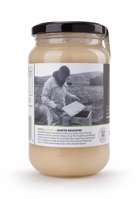 Raw Central Otago Clover Honey - some 270g short dated stock, bb Sept 2025, $5 only while stock lasts!