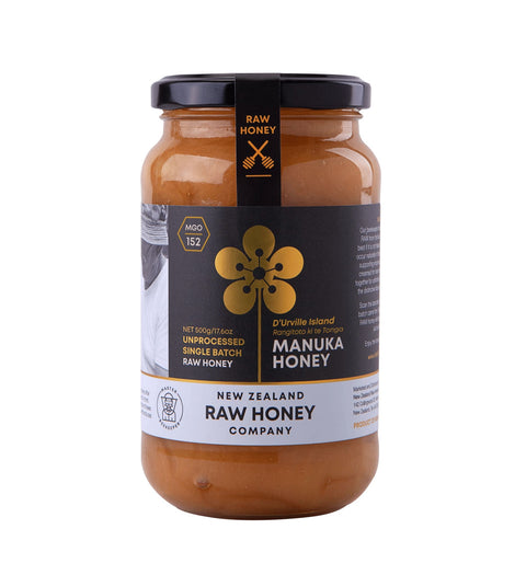 Raw Mānuka Honey MGO152+