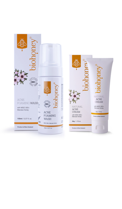 Acne Foaming Wash + Acne Cream combo