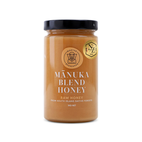 Mānuka blend Honey 1kg Glass