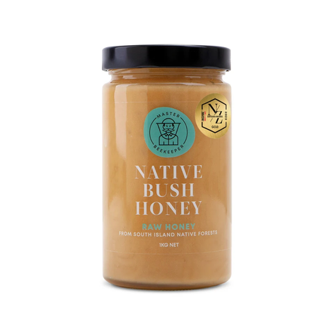 Native Bush Honey 1kg Glass