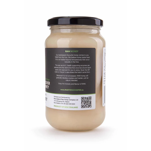 Raw Central Otago Clover Honey
