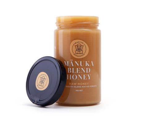 Mānuka blend Honey 1kg Glass