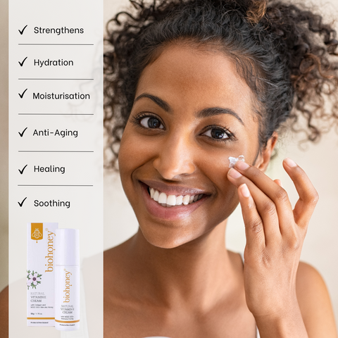 Natural Vitamin-E Cream with Collagen