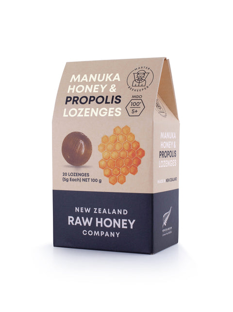 Raw Mānuka Honey & Propolis Lozenges